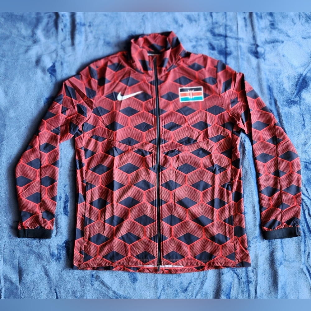 Nike Kenya Olympic Pro Elite Lightweight Track & Field Jacket CI8805-010 Large